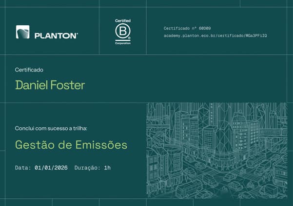 Certificado Planton Academy